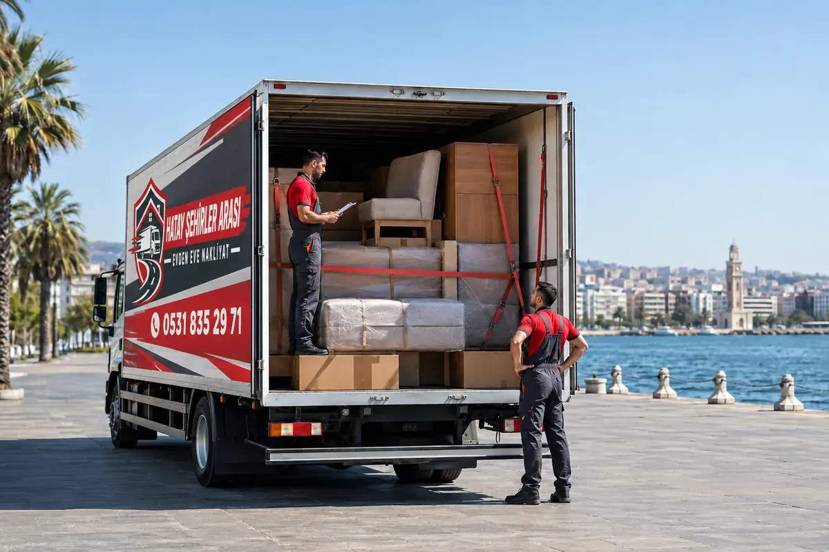 Hatay İzmir şehirler arası evden eve nakliyat